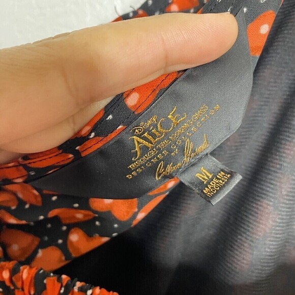 Disney Alice Through The Looking Glass Wonderland Heart Medium Dress - Picture 3 of 14